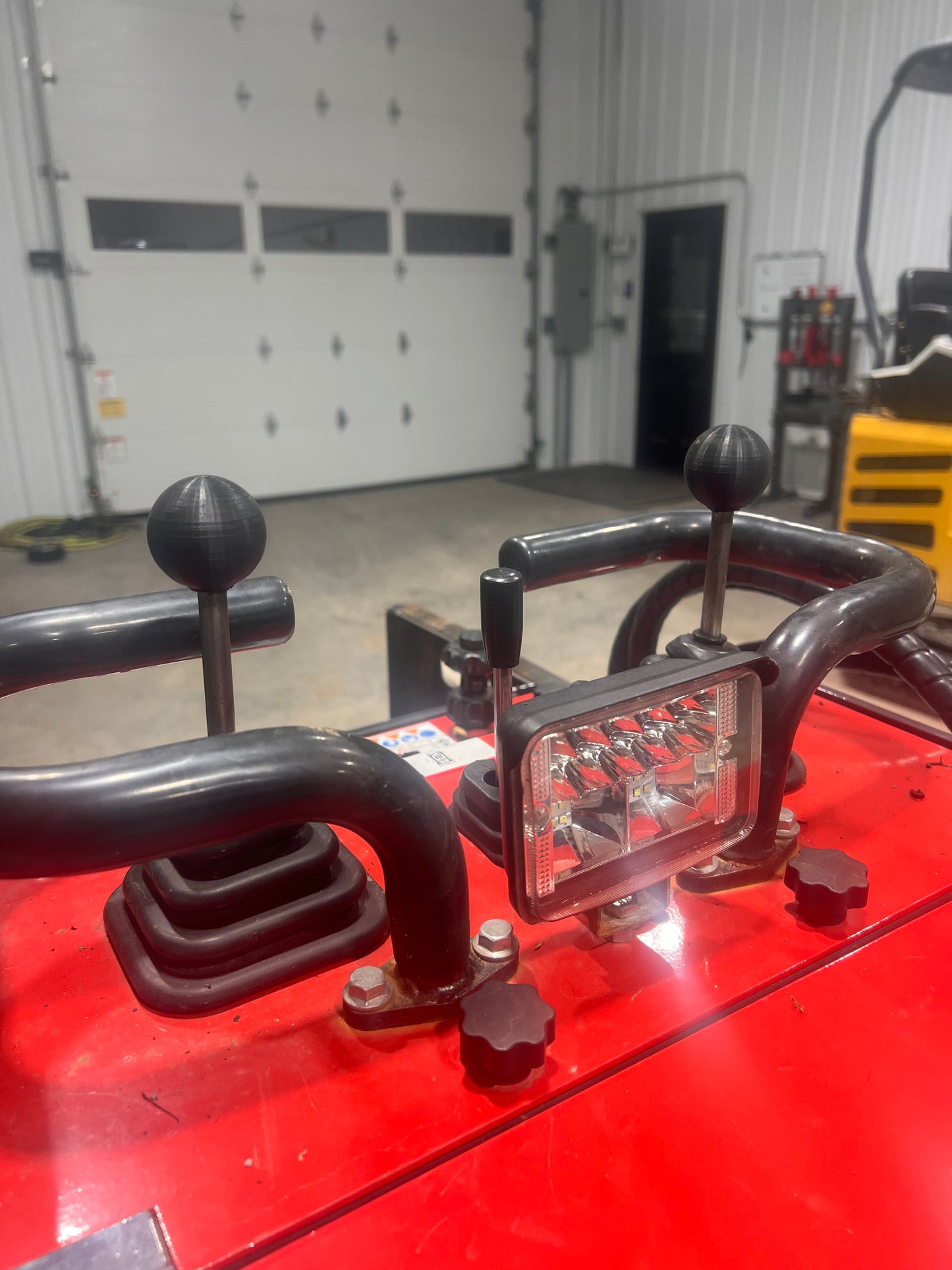 Mini skid steer replacement lever tops