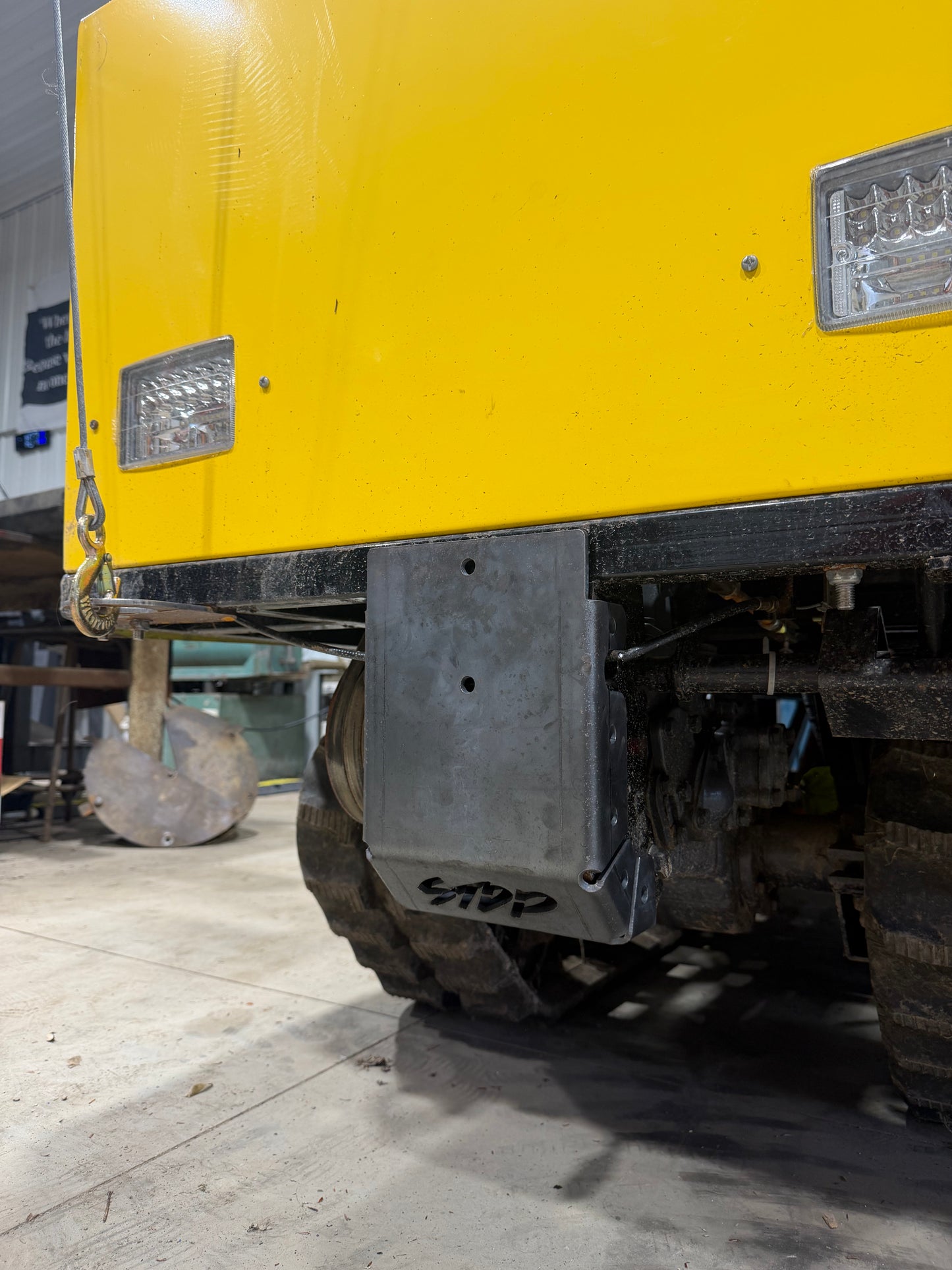 SDLD25/mini dumper front skid plate