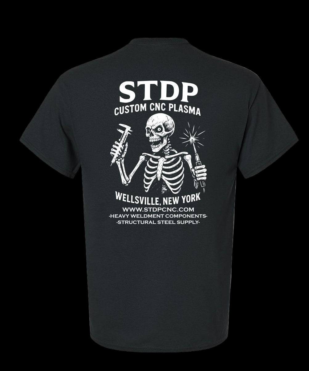 Screen printed STDP short sleeve T shirt