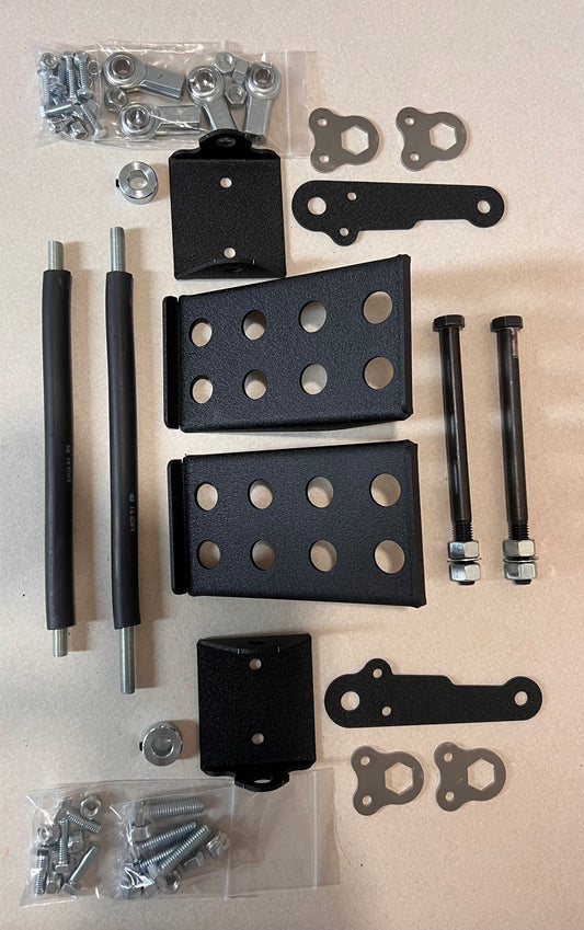 1 ton mini excavator pedal kit powder coated