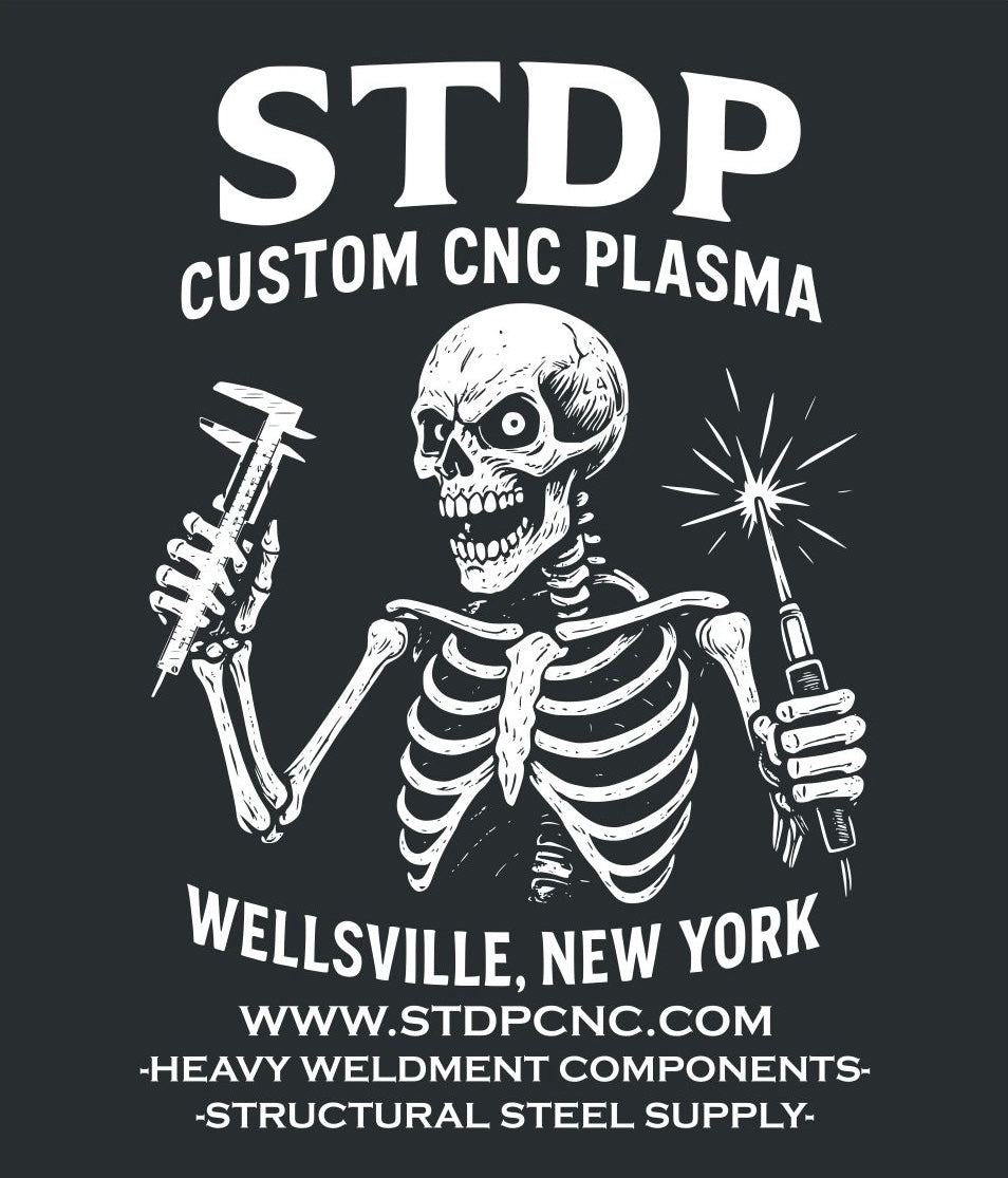 Screen printed STDP short sleeve T shirt