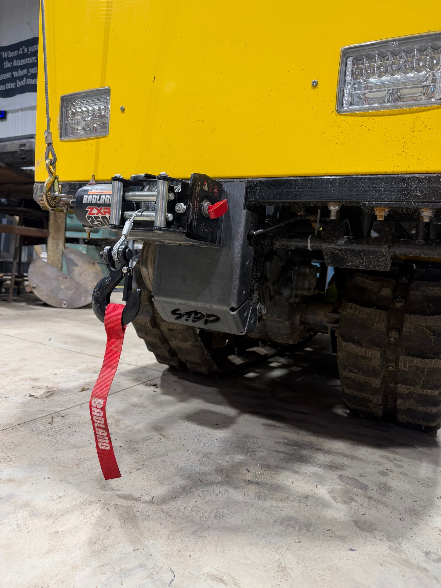 SDLD25/mini dumper front skid plate