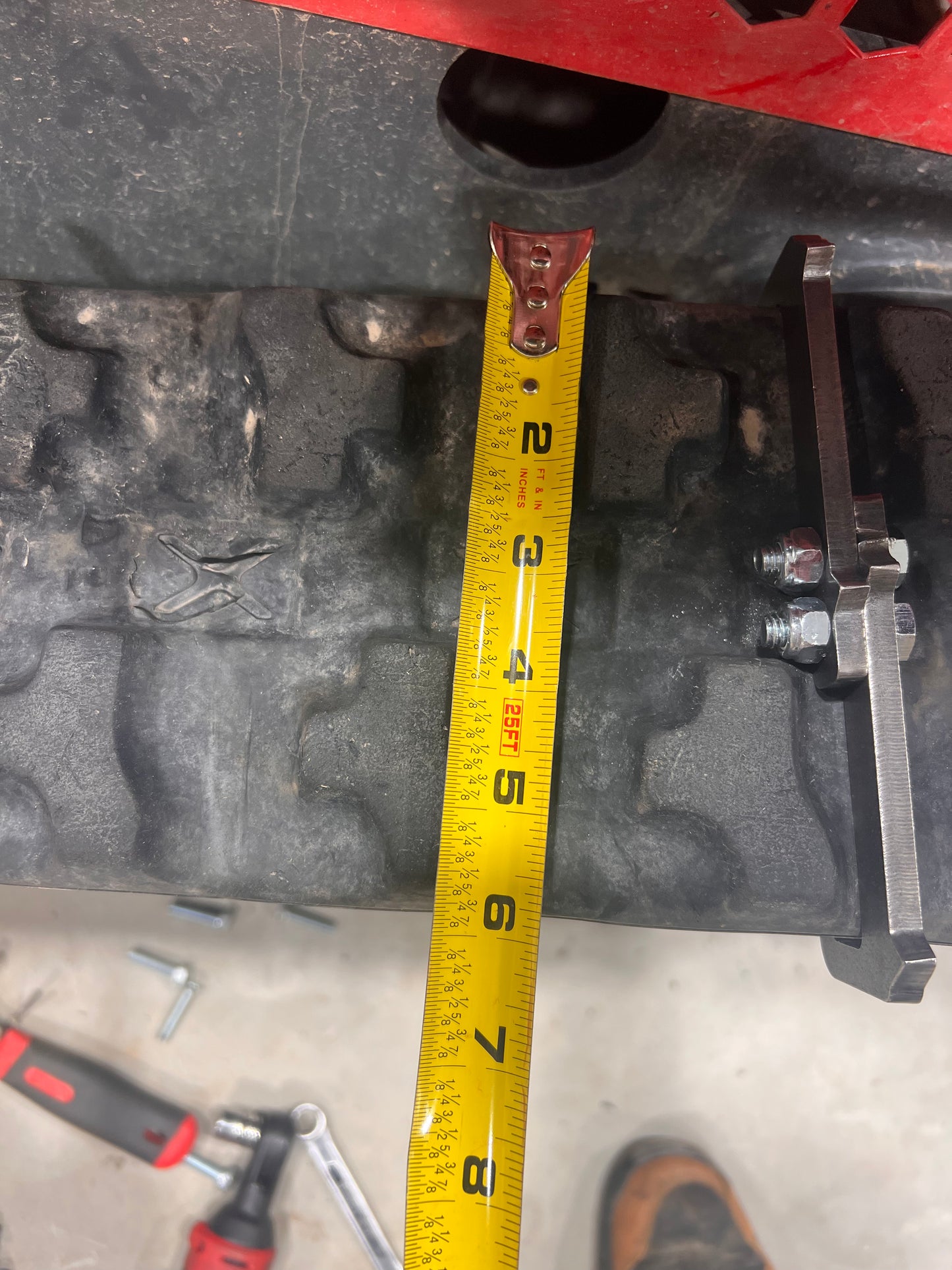 Chinese mini skid steer bolt on ice pick and grouser