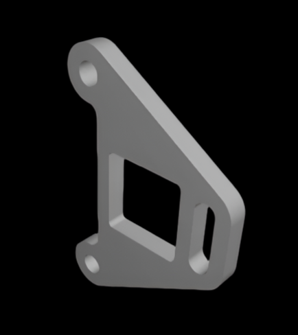 Drive motor brace kit (square motors) – Street Tractor Diesel Parts